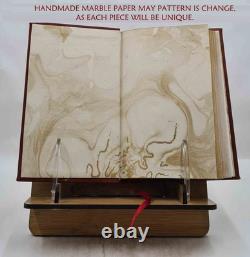 The Miniature Library of Queen Mary's Dolls' House PREMIUM LEATHER BOUND