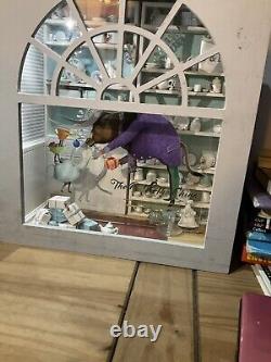 The bull and the China Doll house Miniature ceramics Collectable Rare Items