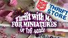 Thrift With Me For Miniatures For My Dollhouse Makeovers And Dioramas Salvation Army