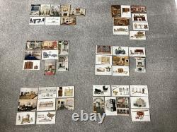 Tuck Postcards Queens Dolls House All Sets Complete + Times Miniature Facsimile