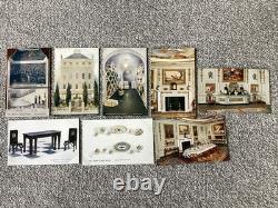 Tuck Postcards Queens Dolls House All Sets Complete + Times Miniature Facsimile