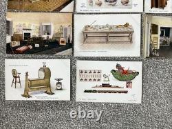 Tuck Postcards Queens Dolls House All Sets Complete + Times Miniature Facsimile