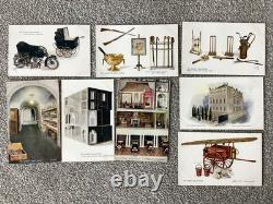 Tuck Postcards Queens Dolls House All Sets Complete + Times Miniature Facsimile