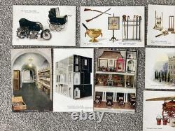Tuck Postcards Queens Dolls House All Sets Complete + Times Miniature Facsimile