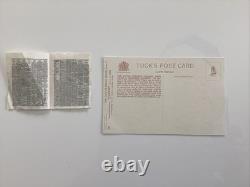 Tuck Postcards Queens Dolls House All Sets Complete + Times Miniature Facsimile