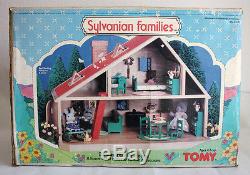 Ultra Rare Vintage 1985 Sylvanian Families Deluxe Family House Tomy Epoch New