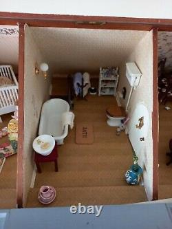 VINTAGE 1980s Dolls House Miniatures 112 Bathroom Set Joblot Bath Toilet Sink