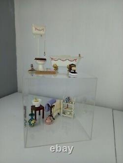 VINTAGE 1980s Dolls House Miniatures 112 Bathroom Set Joblot Bath Toilet Sink