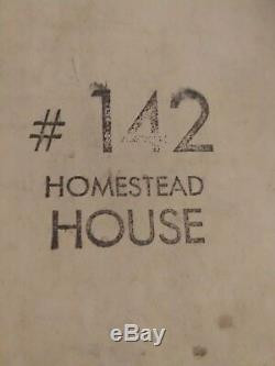 VINTAGE RARE HOFCO KW-142 Homestead House Dollhouse Kit COMPLETE open BOX 1/12