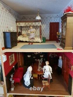 Very Large Dolls House 5 floors and 13 rooms with all furniture and accessories