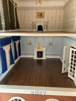 Very large, beautiful Georgian doll's house by The doll's house builder