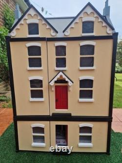Victorian Dollhouse Renovated 3 Storey Miniature World Dollshouse