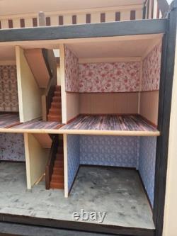 Victorian Dollhouse Renovated 3 Storey Miniature World Dollshouse