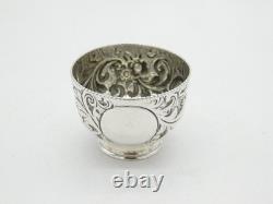Victorian Dolls House Miniature Floral Fruit Bowl Antique 1883 London