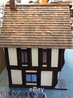 Victorian Dolls House with Furniture and Dolls Huge Collection Only #392