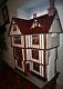 Vintage 12th Large Handmade Tudor Dolls House With Working Candle Lighting