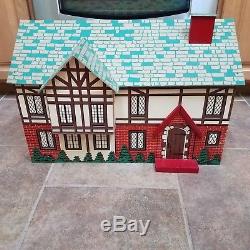 Vintage 1940s Rich Toys Dollhouse Doll House RARE FIND