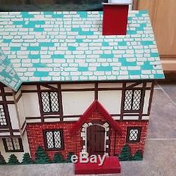 Vintage 1940s Rich Toys Dollhouse Doll House RARE FIND