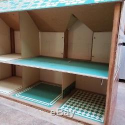 Vintage 1940s Rich Toys Dollhouse Doll House RARE FIND