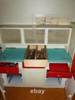 Vintage 1960s Triang Jennys Home Doll's House Kitchen Set Room & ACCESSORIES