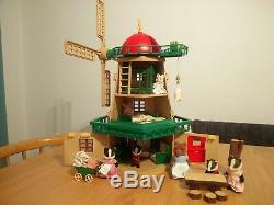 Vintage 1989 Tomy Original Sylvanian Families Windmill in Box #3177