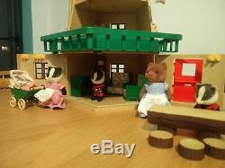 Vintage 1989 Tomy Original Sylvanian Families Windmill in Box #3177