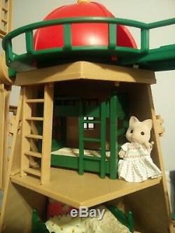 Vintage 1989 Tomy Original Sylvanian Families Windmill in Box #3177