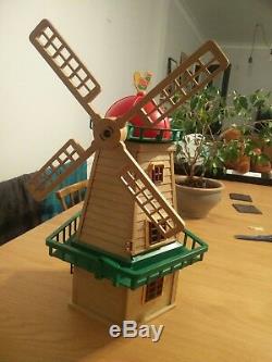 Vintage 1989 Tomy Original Sylvanian Families Windmill in Box #3177