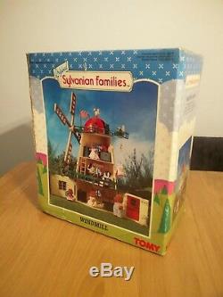 Vintage 1989 Tomy Original Sylvanian Families Windmill in Box #3177