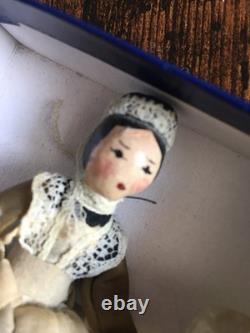 Vintage And Rare Antique Miniature Dolls House Doll And Accessories
