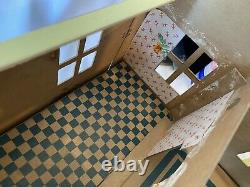 Vintage Antique Tootsie Toy Dollhouse Doll House No. 12 Cardboard 1927