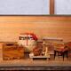 Vintage Antique Luxury Miniature Furniture Ornament Doll House Japanese Wooden