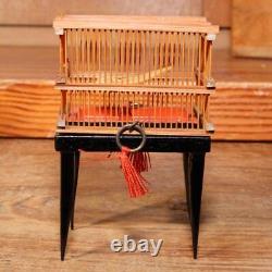 Vintage Antique luxury Miniature furniture ornament Doll house Japanese wooden