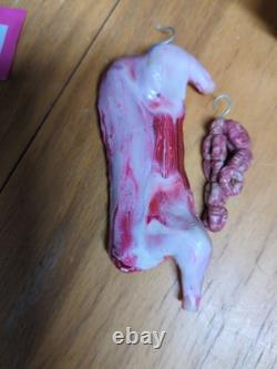 Vintage Butcher Meat Stall/Shop Handmade Dolls House Artisan 12th Scale