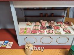 Vintage Butcher Meat Stall/Shop Handmade Dolls House Artisan 12th Scale