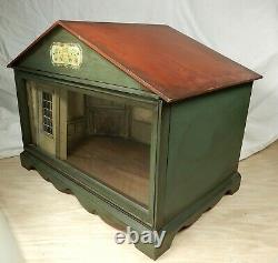 Vintage Dickens Christmas Carol Parlor Room Box Artisan Dollhouse Miniature 112