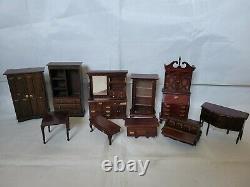 Vintage Doll House Furniture Miniature Big lot (as is)