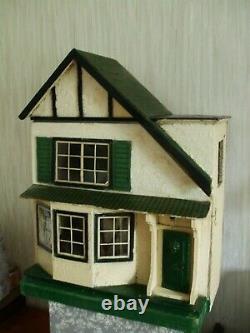 Vintage Doll House Triang LINES Bros 1925/1930 for tlc PLUS FURNITURE