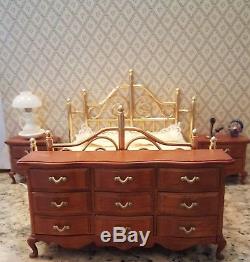 Vintage Doll house furniture 112 scale handcrafted 22 pieces plus many more