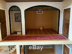 Vintage Dolls House Lundby 16th Stockholm Country House Balcony Sweden