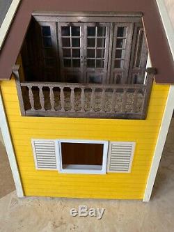 Vintage Dolls House Lundby 16th Stockholm Country House Balcony Sweden