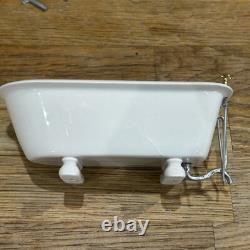 Vintage Dolls House Miniature 112 Scale Artisan Bathroom Set By Anne Shepley