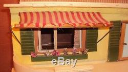 Vintage Gottschalk Flat Roof Dolls House In Original Condition