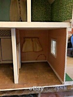 Vintage Handmade Swiss German Chalet Dollhouse