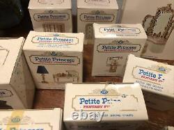 Vintage Ideal Dollhouse Petite Princess Furniture Mega Lot with Boxes