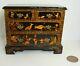 Vintage Judith Dunger Chinoiserie Dollhouse Miniature Chest Hand Painted