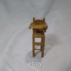 Vintage Lot of Doll House Furniture assesories Assorted miniatures