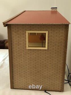 Vintage Lundby Dolls House WITH Furniture and Accessories 1970s