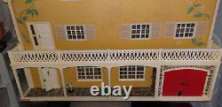 Vintage Lundby Stockholm Dollshouse With Basement & Stable/garage