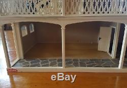Vintage Lundby Sweden 4 Story Dollhouse Stable Horse Electric Hookup